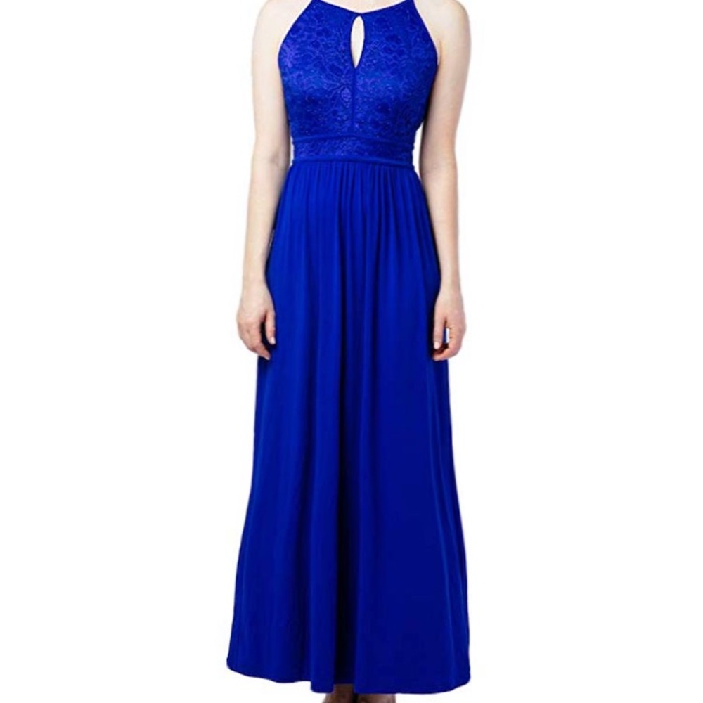 Candalite glitter lace formal dress 👗